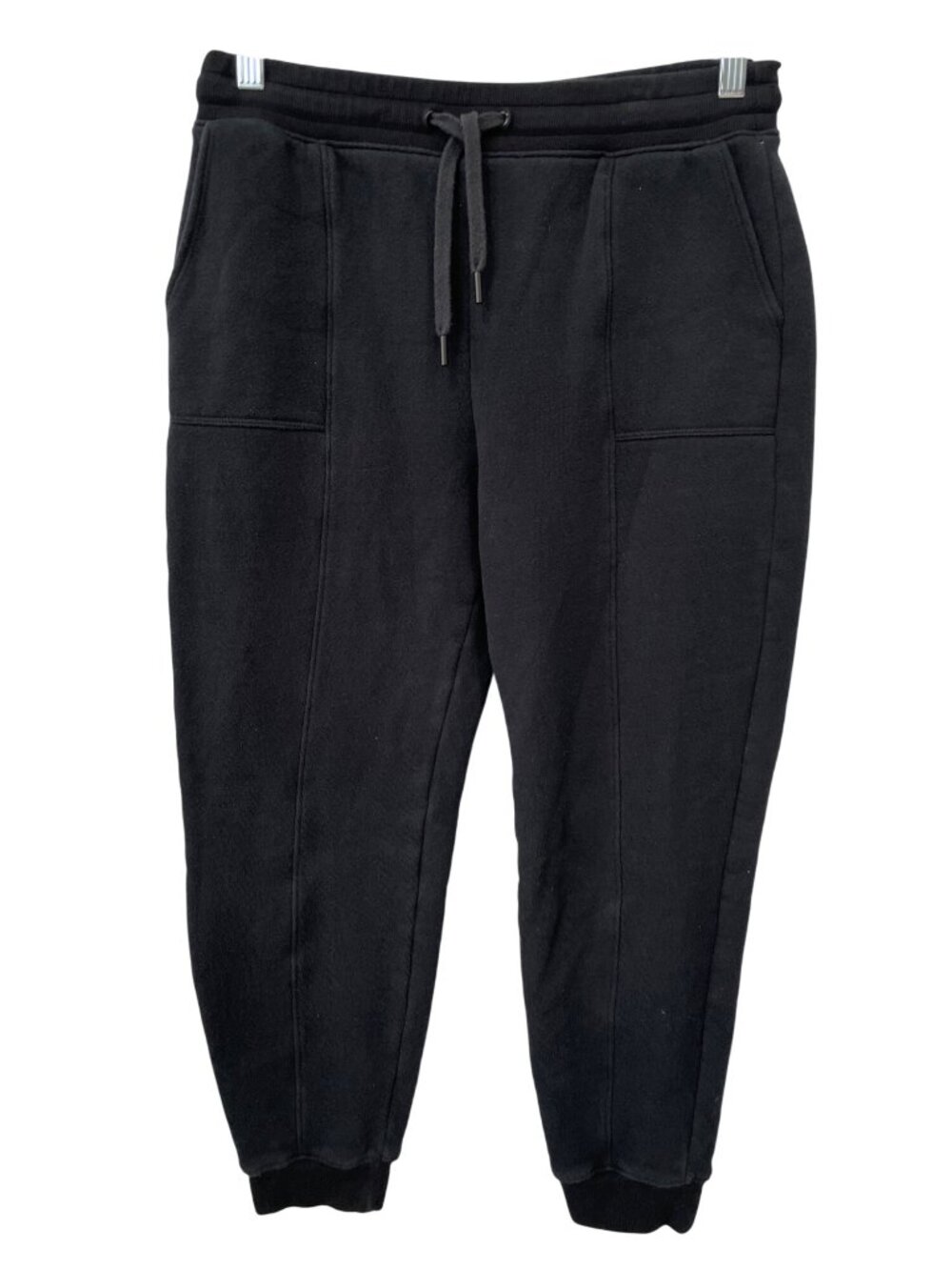 Beyond Yoga Jogger Sweatpants Small Pull On Black Drawstring Sporty Athleisure